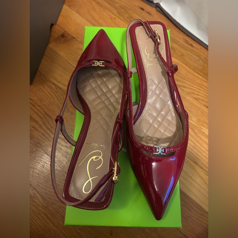 Sam Edelman Burgundy Heels